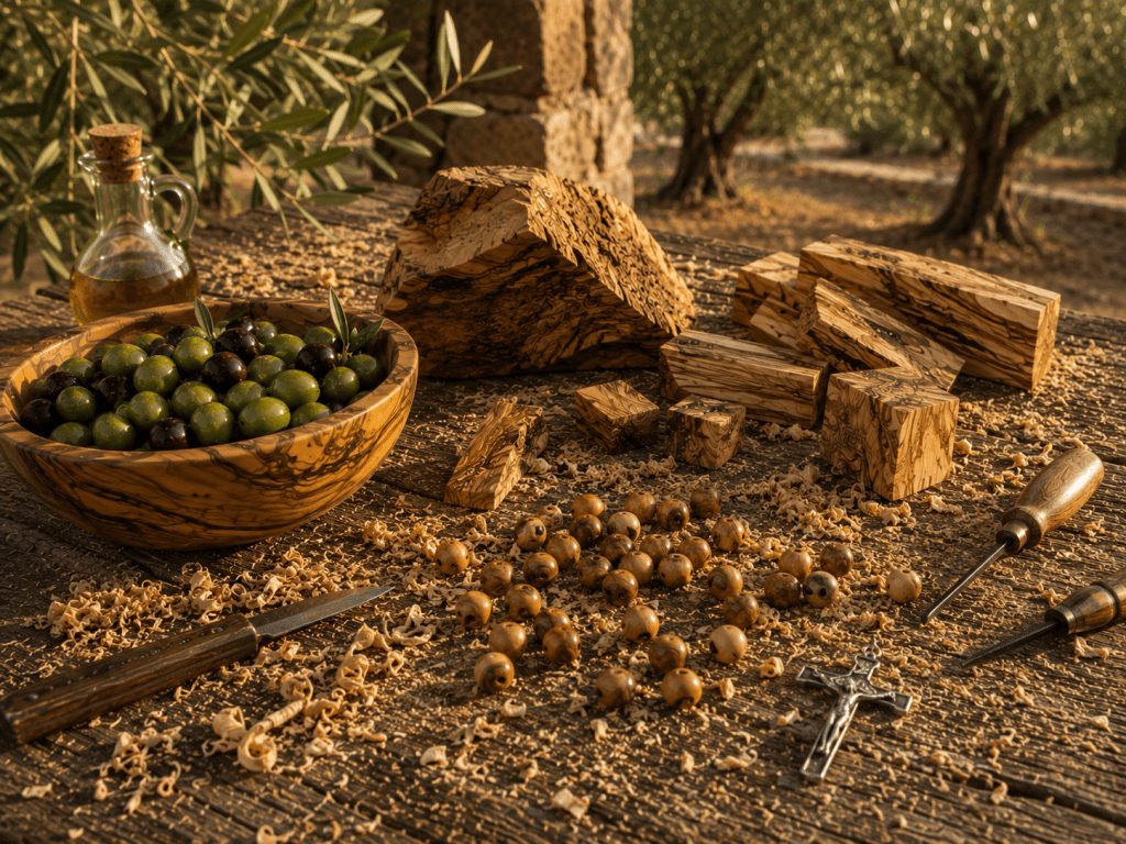 Olive Wood: The Stories Rosaries&nbsp;Tell