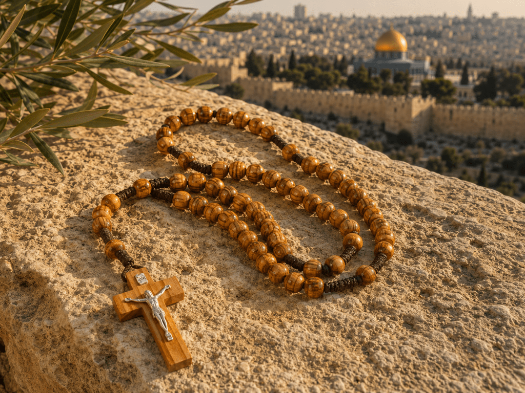 Olive Wood Rosaries: Pilgrimage in the Palm of the&nbsp;Hand