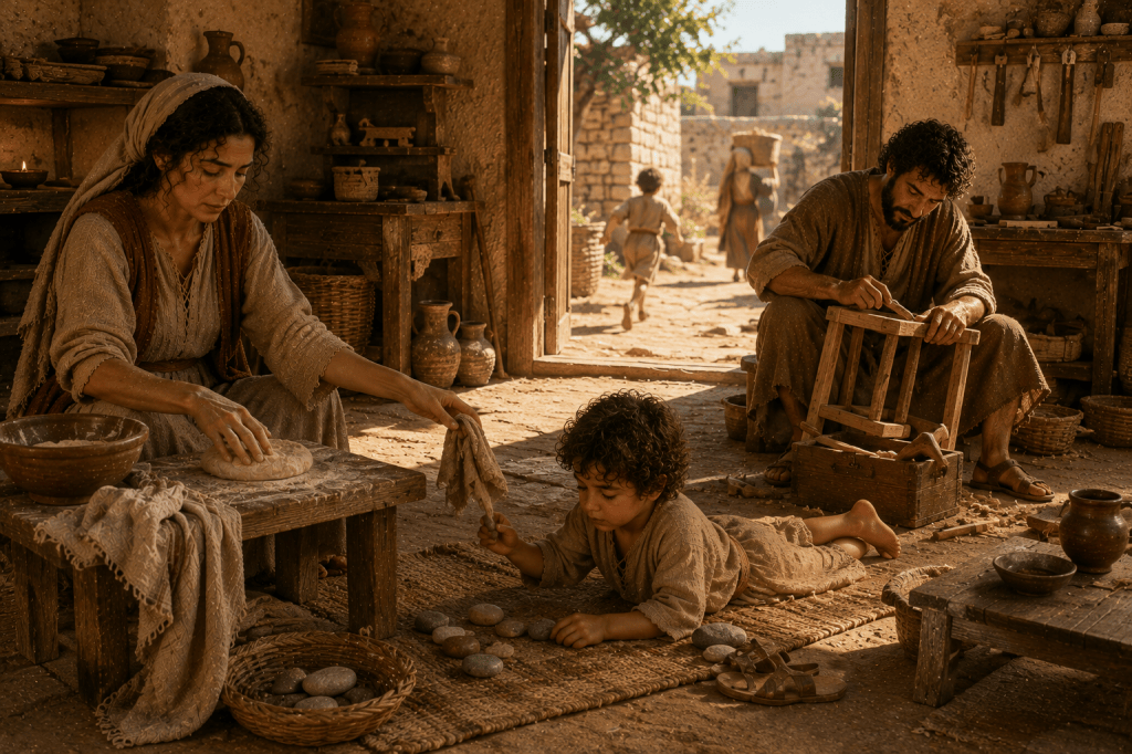 What happened on completely ordinary days in Nazareth when absolutely nothing miraculous&nbsp;occurred?