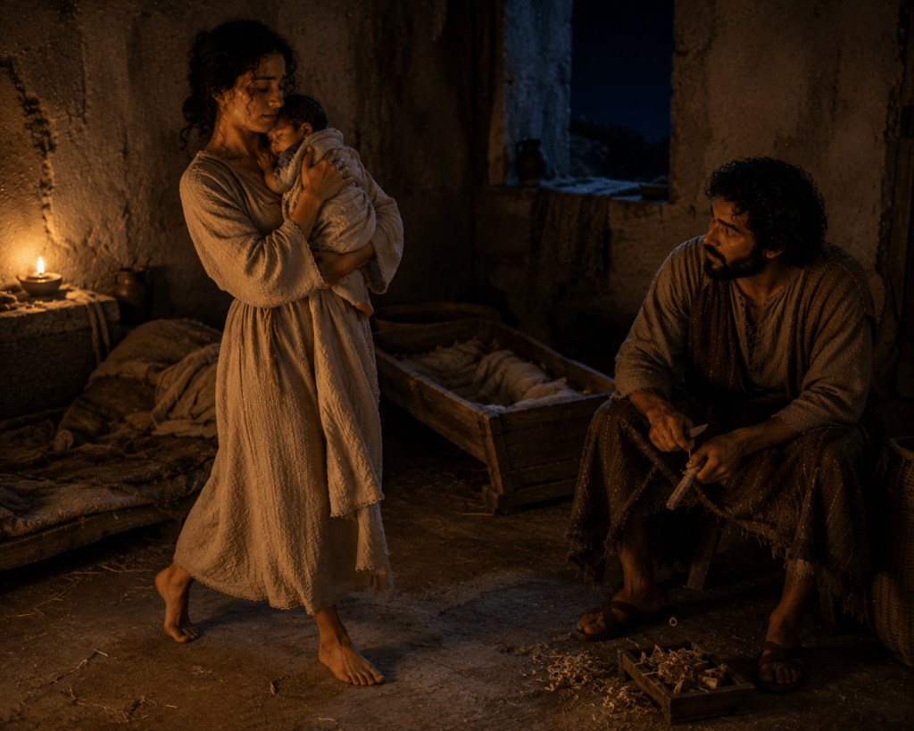 What did Mary’s nights look like when Jesus wouldn’t&nbsp;sleep?
